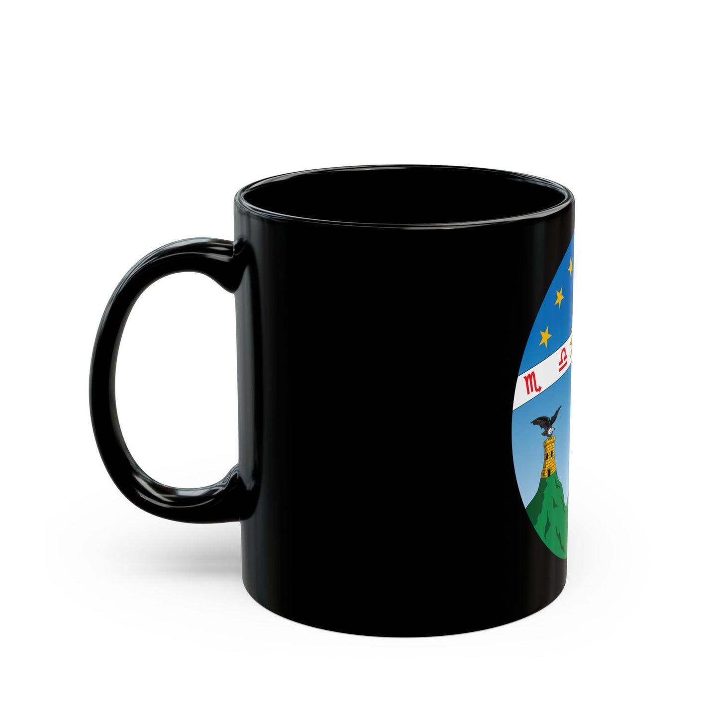 Coat of arms of Ecuador (1835) - Black Coffee Mug