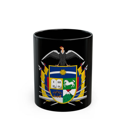 Coat of arms of Ecuador (1843) - Black Coffee Mug