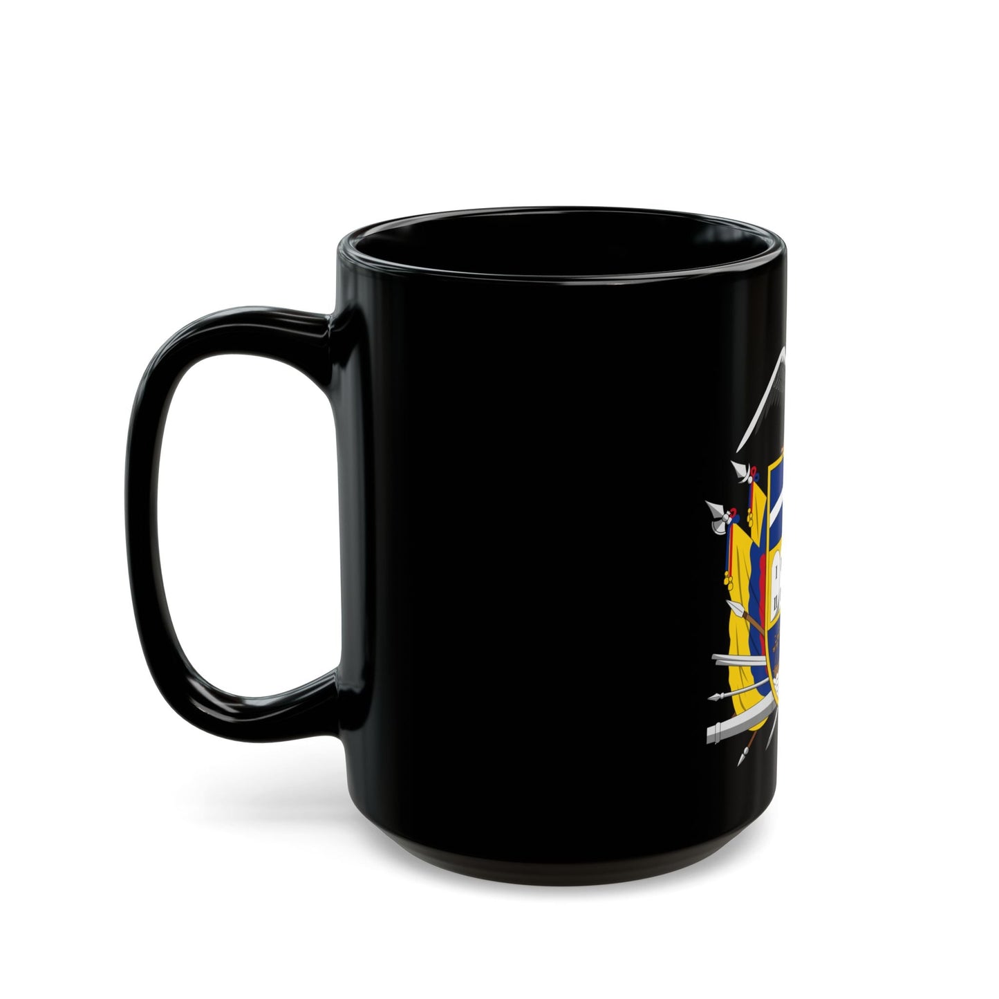 Coat of arms of Ecuador (1843) - Black Coffee Mug