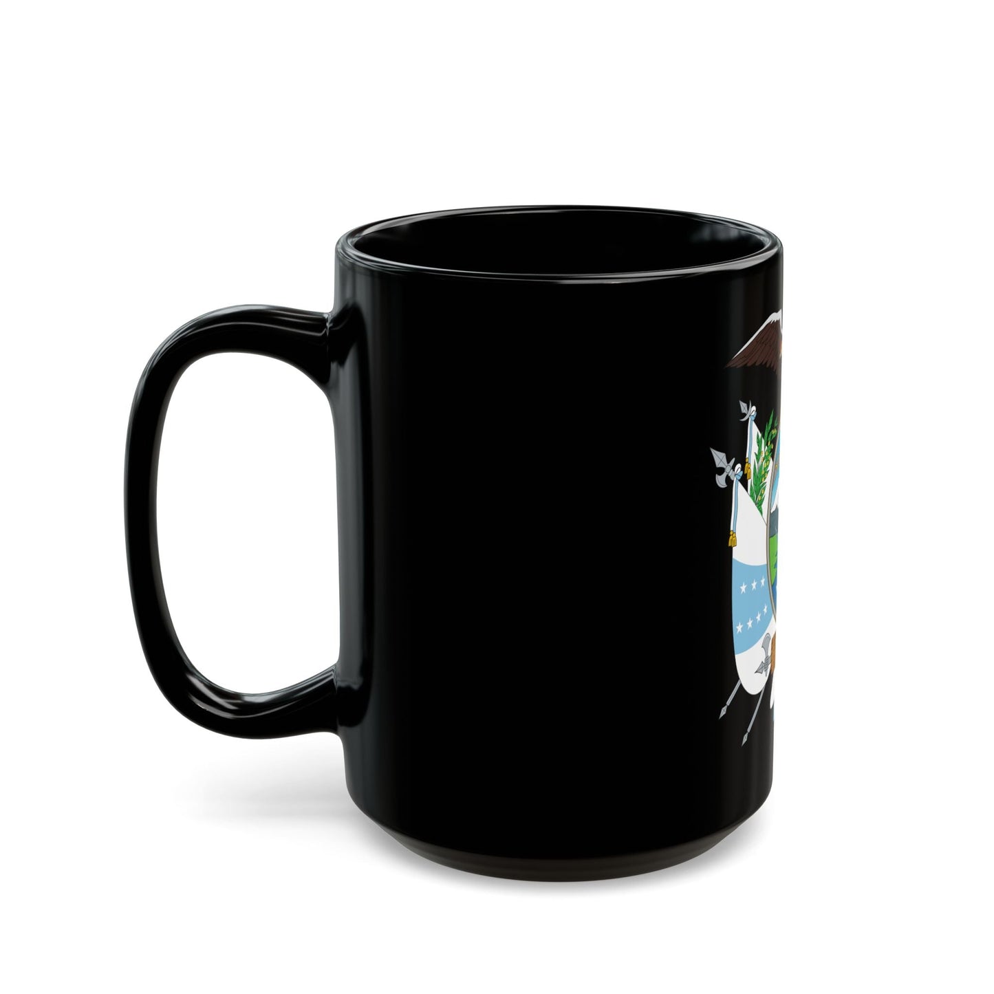 Coat of arms of Ecuador (1845) - Black Coffee Mug