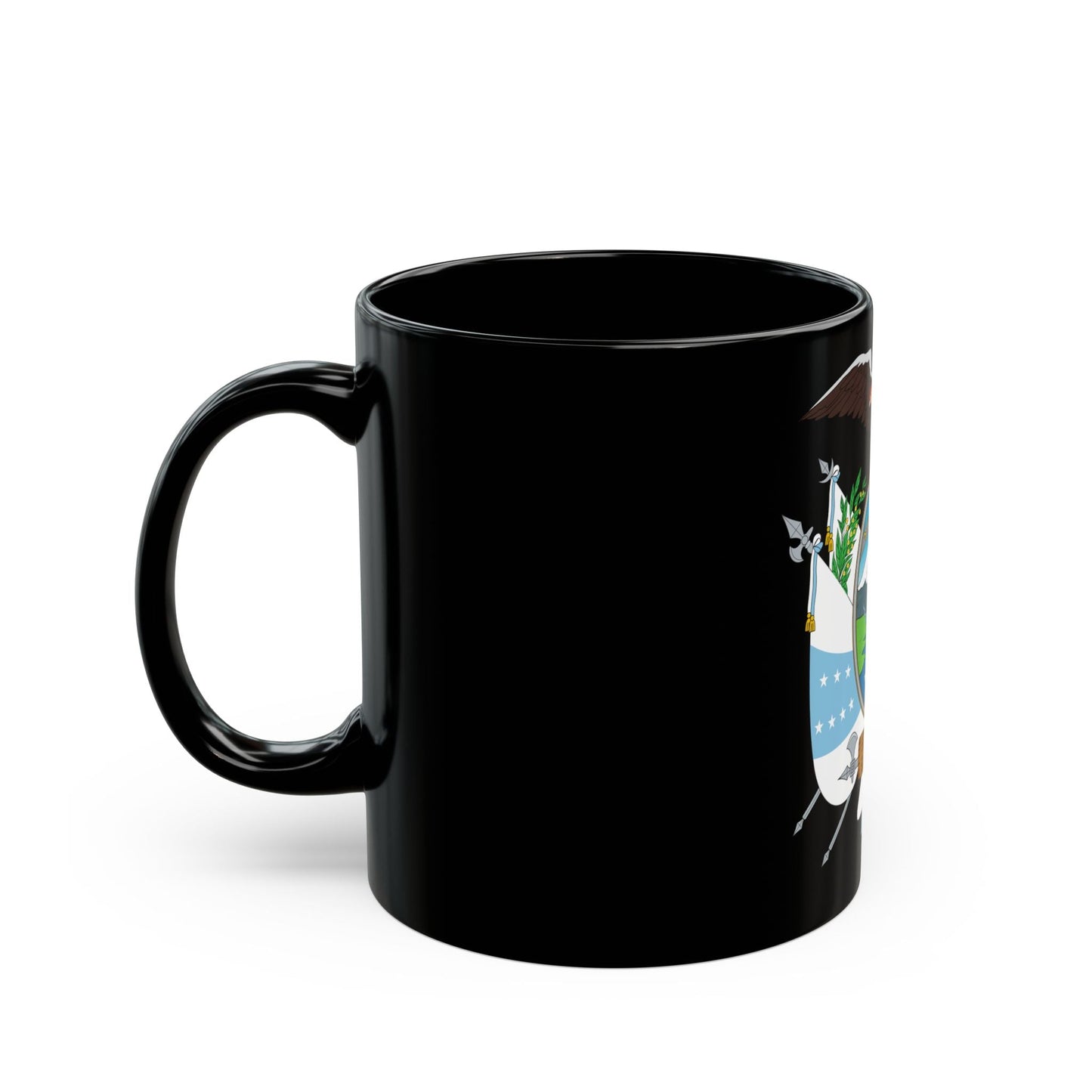 Coat of arms of Ecuador (1845) - Black Coffee Mug