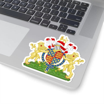 Coat of Arms of Edward III of England 1327-1377 Variant 1 (England) (Coat of Arms) STICKER Vinyl Kiss-Cut Decal - The Sticker Space