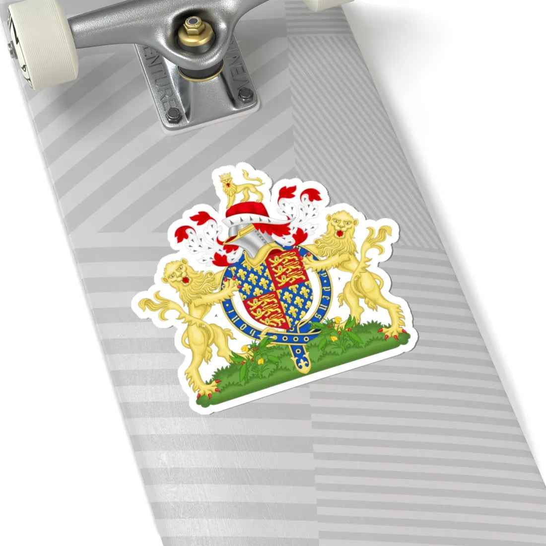 Coat of Arms of Edward III of England 1327-1377 Variant 1 (England) (Coat of Arms) STICKER Vinyl Kiss-Cut Decal - The Sticker Space