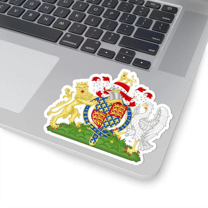 Coat of Arms of Edward III of England 1327-1377 Variant 2 (England) (Coat of Arms) STICKER Vinyl Kiss-Cut Decal - The Sticker Space