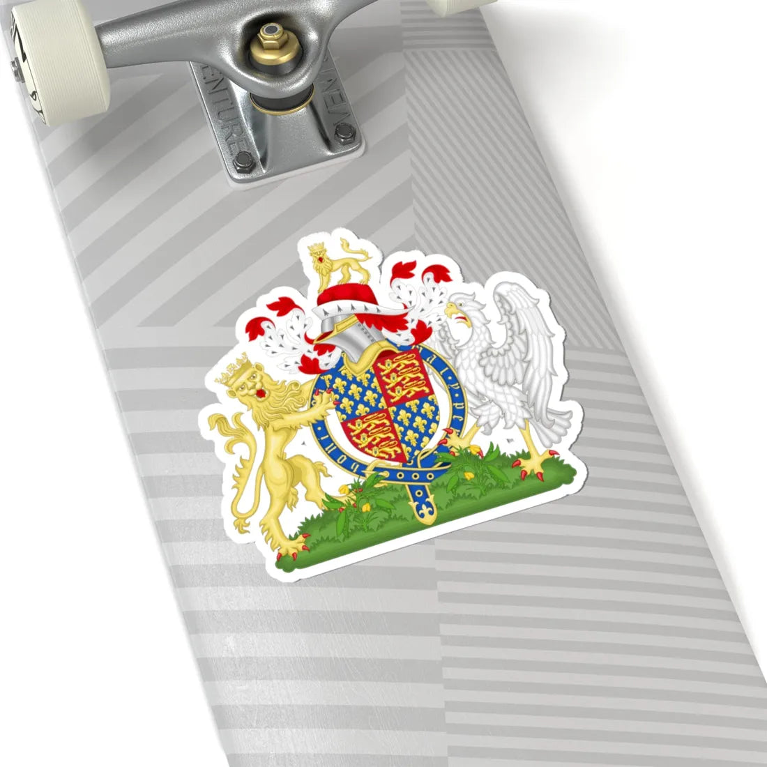 Coat of Arms of Edward III of England 1327-1377 Variant 2 (England) (Coat of Arms) STICKER Vinyl Kiss-Cut Decal - The Sticker Space