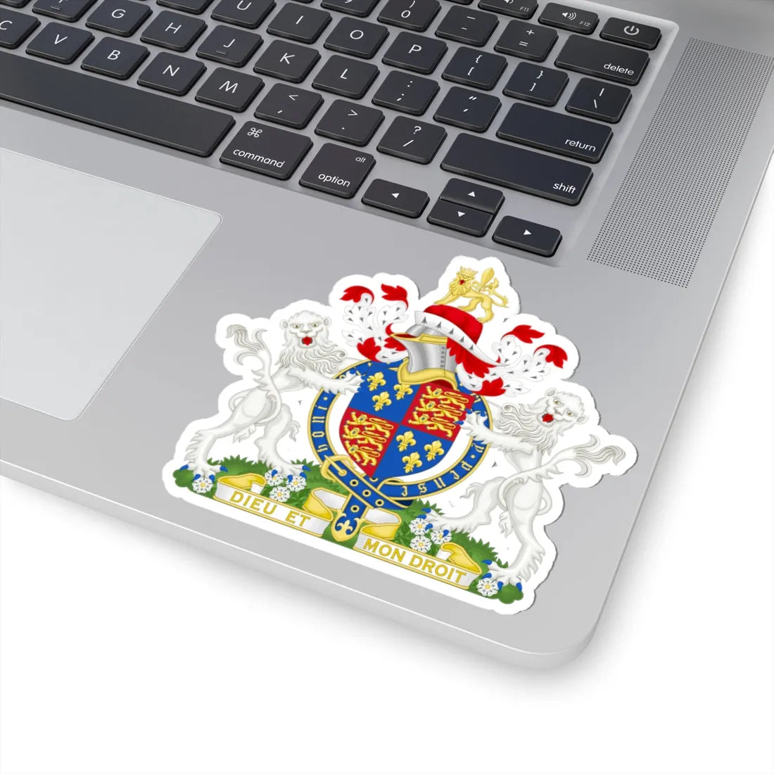 Coat of Arms of Edward IV of England 1461-1483 Crest Variant (England) (Coat of Arms) STICKER Vinyl Kiss-Cut Decal - The Sticker Space