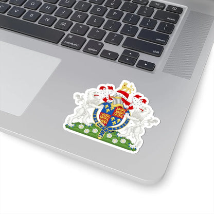 Coat of Arms of Edward IV of England 1461-1483 (England) (Coat of Arms) STICKER Vinyl Kiss-Cut Decal - The Sticker Space