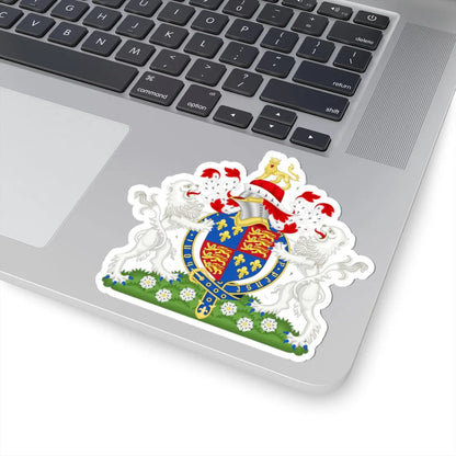 Coat of Arms of Edward IV of England 1461-1483 (England) (Coat of Arms) STICKER Vinyl Kiss-Cut Decal - The Sticker Space