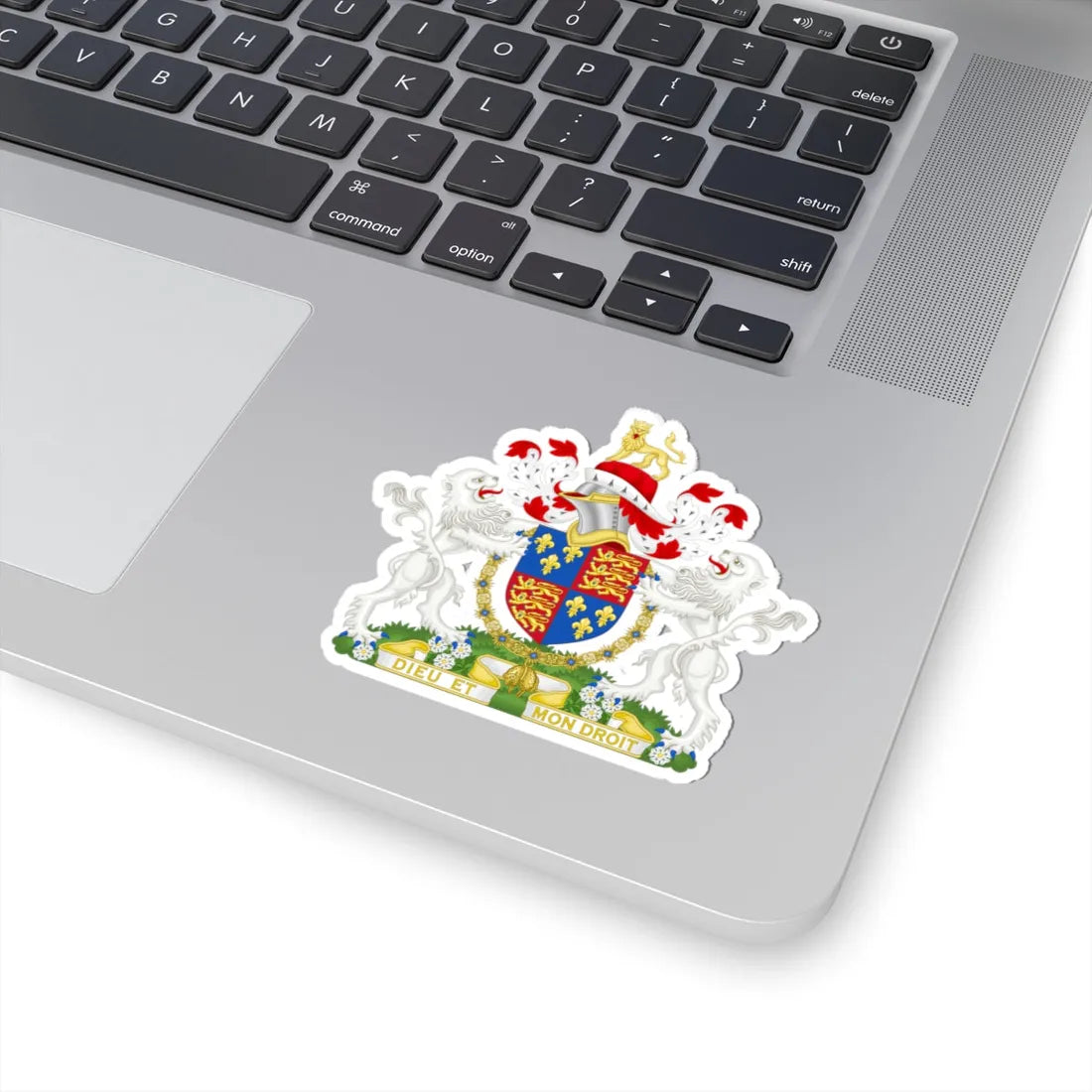 Coat of Arms of Edward IV of England 1461-1483 Golden Fleece Variant (England) (Coat of Arms) STICKER Vinyl Kiss-Cut Decal - The Sticker Space