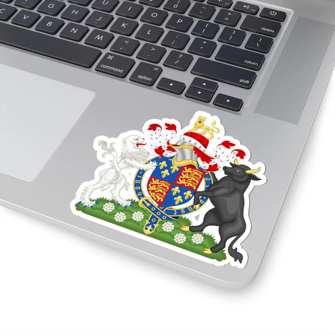 Coat of Arms of Edward IV of England 1461-1483 Variant 1 (England) (Coat of Arms) STICKER Vinyl Kiss-Cut Decal - The Sticker Space