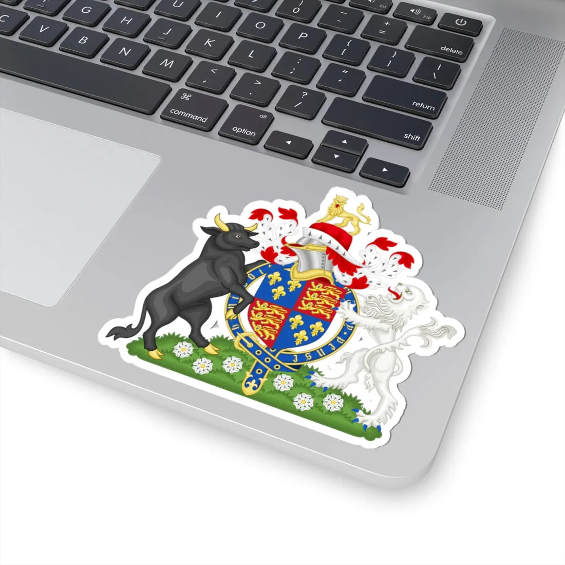 Coat of Arms of Edward IV of England 1461-1483 Variant 4 (England) (Coat of Arms) STICKER Vinyl Kiss-Cut Decal - The Sticker Space