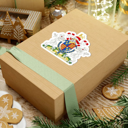 Coat of Arms of Edward IV of England 1461-1483 Variant Motto 1 (England) (Coat of Arms) STICKER Vinyl Kiss-Cut Decal - The Sticker Space