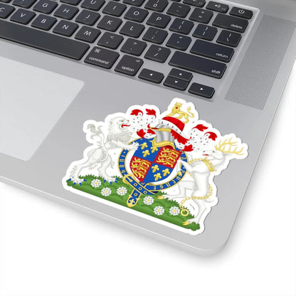 Coat of Arms of Edward V of England 1483 (England) (Coat of Arms) STICKER Vinyl Kiss-Cut Decal - The Sticker Space