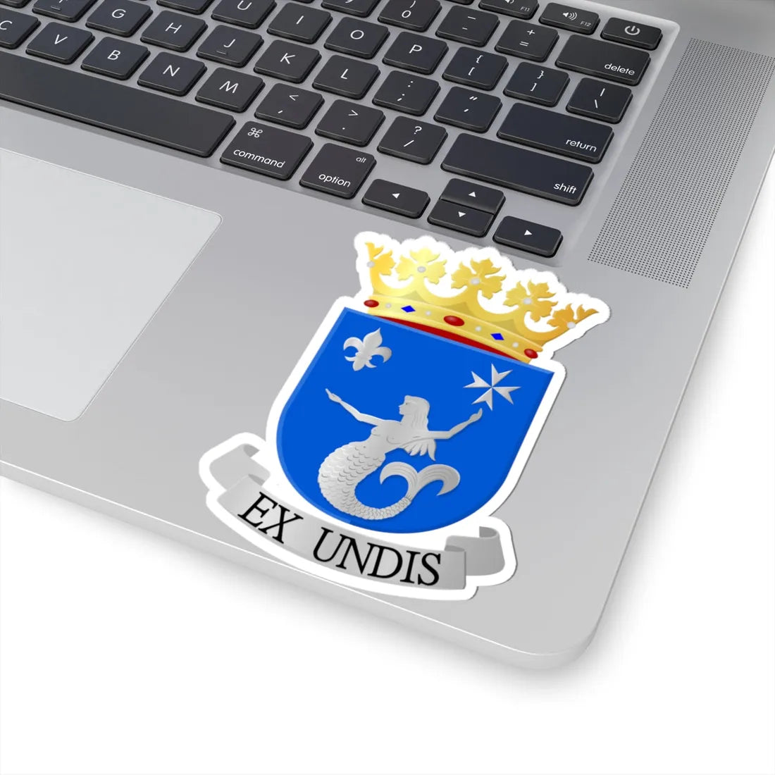 Coat of arms of Eemsmond (Netherlands) (Coat of Arms) STICKER Vinyl Kiss-Cut Decal - The Sticker Space