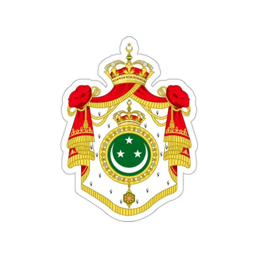 Coat of arms of Egypt (1922–1953) STICKER Vinyl Die-Cut Decal 2 Inch - The Sticker Space