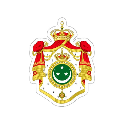 Coat of arms of Egypt (1922–1953) STICKER Vinyl Die-Cut Decal - The Sticker Space
