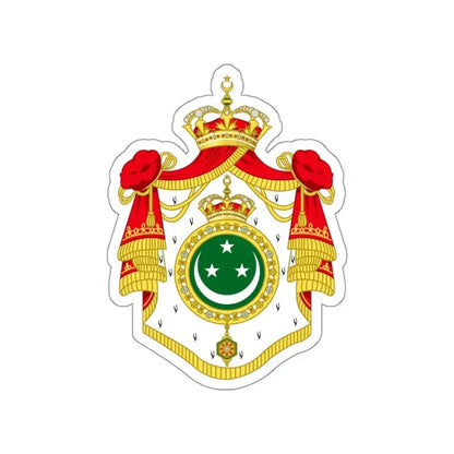 Coat of arms of Egypt (1922–1953) STICKER Vinyl Die-Cut Decal - The Sticker Space
