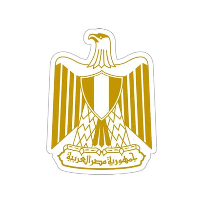 Coat of arms of Egypt (on flag) STICKER Vinyl Die-Cut Decal - The Sticker Space