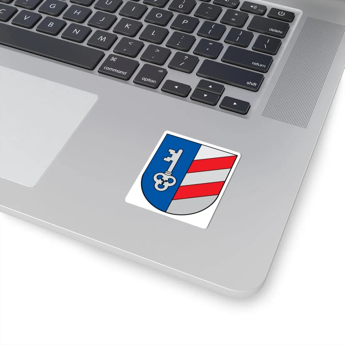 Coat of arms of Žeimelis (Lithuania) (Coat of Arms) STICKER Vinyl Kiss-Cut Decal - The Sticker Space