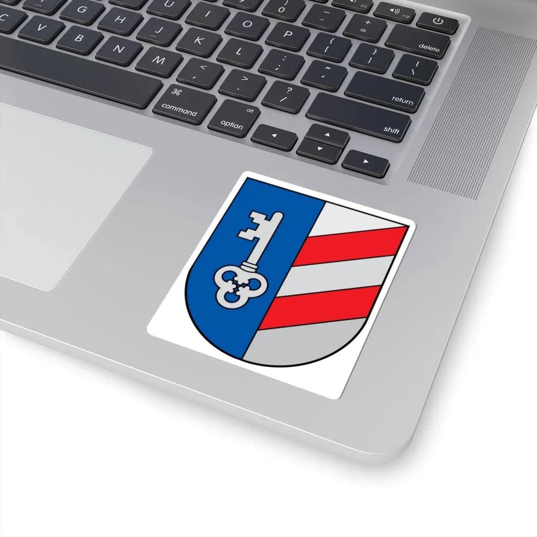 Coat of arms of Žeimelis (Lithuania) (Coat of Arms) STICKER Vinyl Kiss-Cut Decal - The Sticker Space