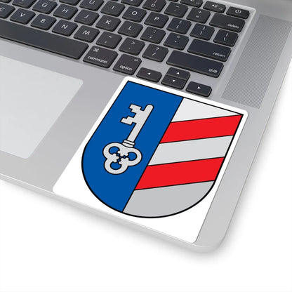 Coat of arms of Žeimelis (Lithuania) (Coat of Arms) STICKER Vinyl Kiss-Cut Decal - The Sticker Space