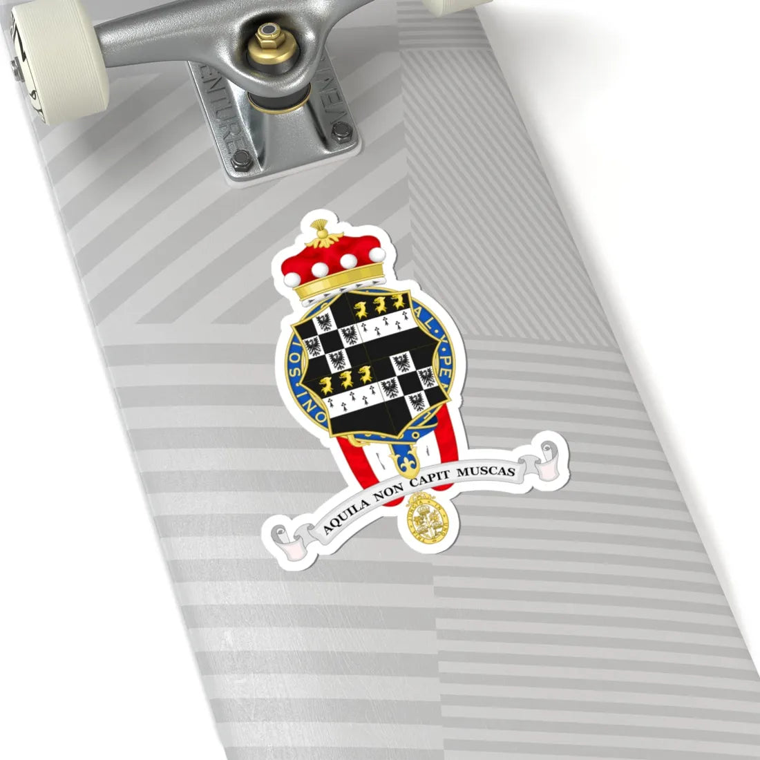 Coat of Arms of Eliza Baroness Manningham-Buller (Spain) (Coat of Arms) STICKER Vinyl Kiss-Cut Decal - The Sticker Space