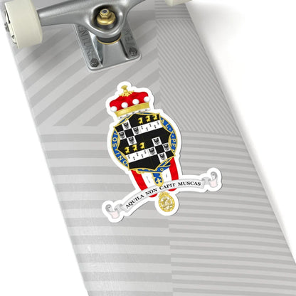 Coat of Arms of Eliza Baroness Manningham-Buller (Spain) (Coat of Arms) STICKER Vinyl Kiss-Cut Decal - The Sticker Space