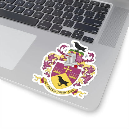 Coat of Arms of Ellesmere College (England) (Coat of Arms) STICKER Vinyl Kiss-Cut Decal - The Sticker Space