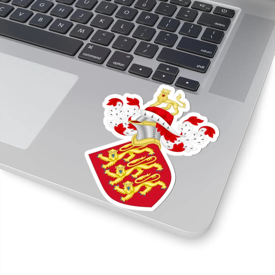 Coat of Arms of England -1340 (England) (Coat of Arms) STICKER Vinyl Kiss-Cut Decal - The Sticker Space