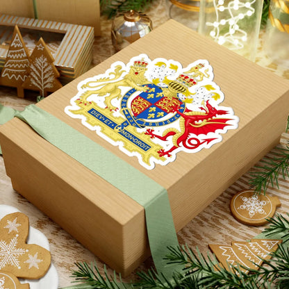Coat of Arms of England 1509-1554 (England) (Coat of Arms) STICKER Vinyl Kiss-Cut Decal - The Sticker Space