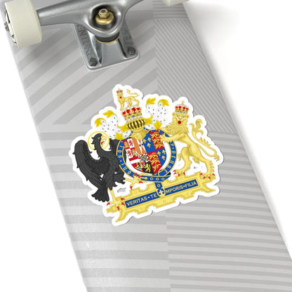 Coat of Arms of England 1554-1558 (England) (Coat of Arms) STICKER Vinyl Kiss-Cut Decal - The Sticker Space