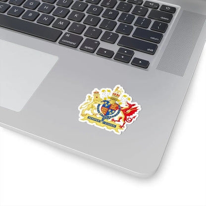 Coat of Arms of England 1558-1603 (England) (Coat of Arms) STICKER Vinyl Kiss-Cut Decal - The Sticker Space
