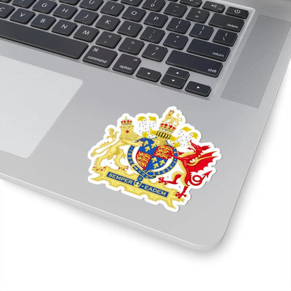 Coat of Arms of England 1558-1603 (England) (Coat of Arms) STICKER Vinyl Kiss-Cut Decal - The Sticker Space