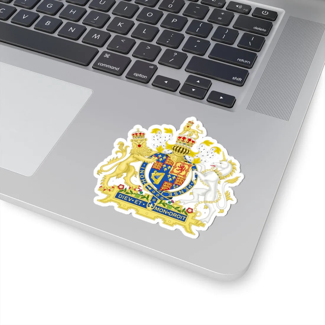 Coat of arms of England 1603-1649 (England) (Coat of Arms) STICKER Vinyl Kiss-Cut Decal - The Sticker Space