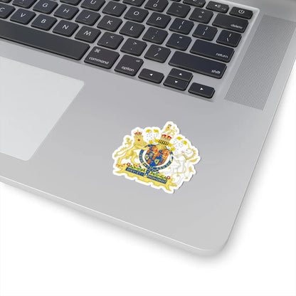 Coat of arms of England 1689-1694 (England) (Coat of Arms) STICKER Vinyl Kiss-Cut Decal - The Sticker Space