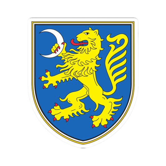 Coat of arms of Šentrupert (Slovenia) (Coat of Arms) STICKER Vinyl Kiss-Cut Decal 2 Inch White - The Sticker Space