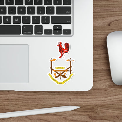 Coat of arms of Equatorial Guinea (1973-1979) STICKER Vinyl Die-Cut Decal-The Sticker Space