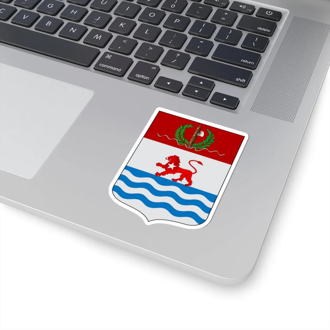 Coat of arms of Eritrea 1936-1941 (Eritrea) (Coat of Arms) STICKER Vinyl Kiss-Cut Decal - The Sticker Space
