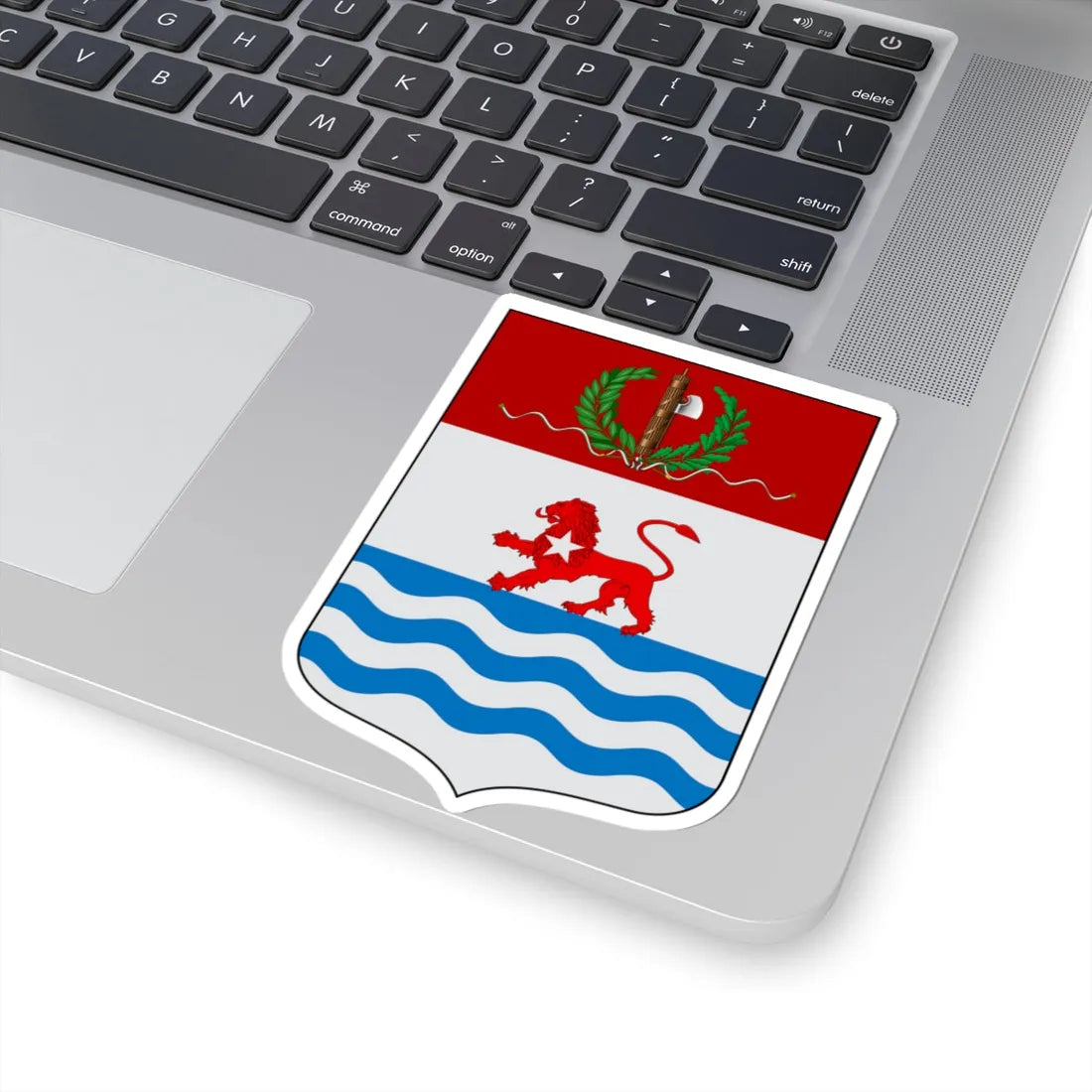 Coat of arms of Eritrea 1936-1941 (Eritrea) (Coat of Arms) STICKER Vinyl Kiss-Cut Decal - The Sticker Space