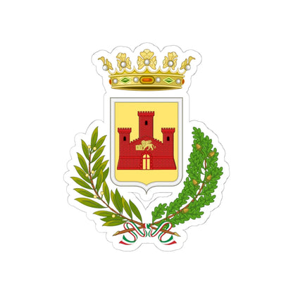 Coat of arms of Este Italy (Italy) (Coat of Arms) STICKER Vinyl Kiss-Cut Decal 6 Inch White - The Sticker Space