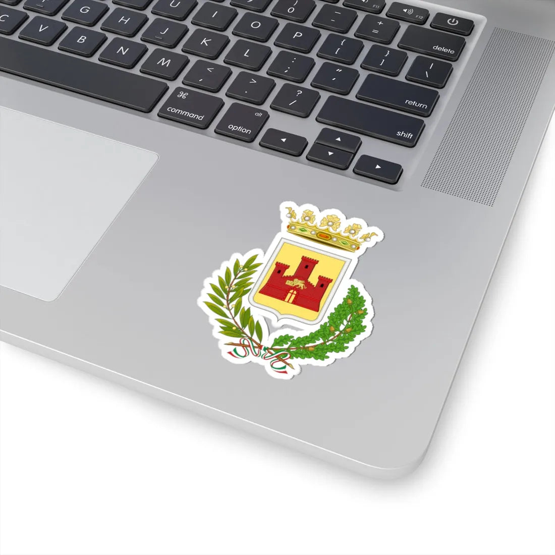 Coat of arms of Este Italy (Italy) (Coat of Arms) STICKER Vinyl Kiss-Cut Decal - The Sticker Space