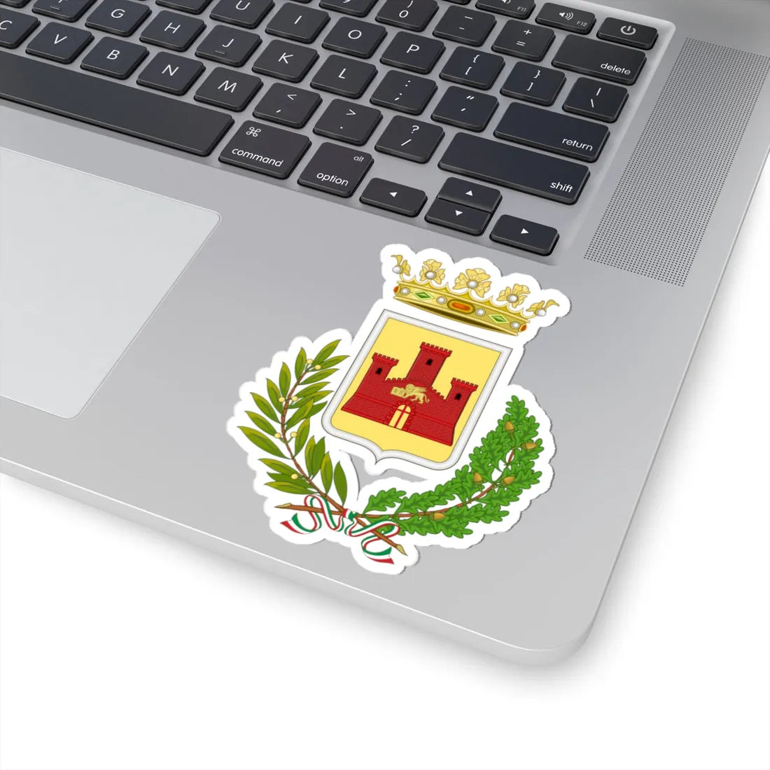 Coat of arms of Este Italy (Italy) (Coat of Arms) STICKER Vinyl Kiss-Cut Decal - The Sticker Space