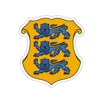 Coat of arms of Estonia 2 STICKER Vinyl Die-Cut Decal 6 Inch - The Sticker Space