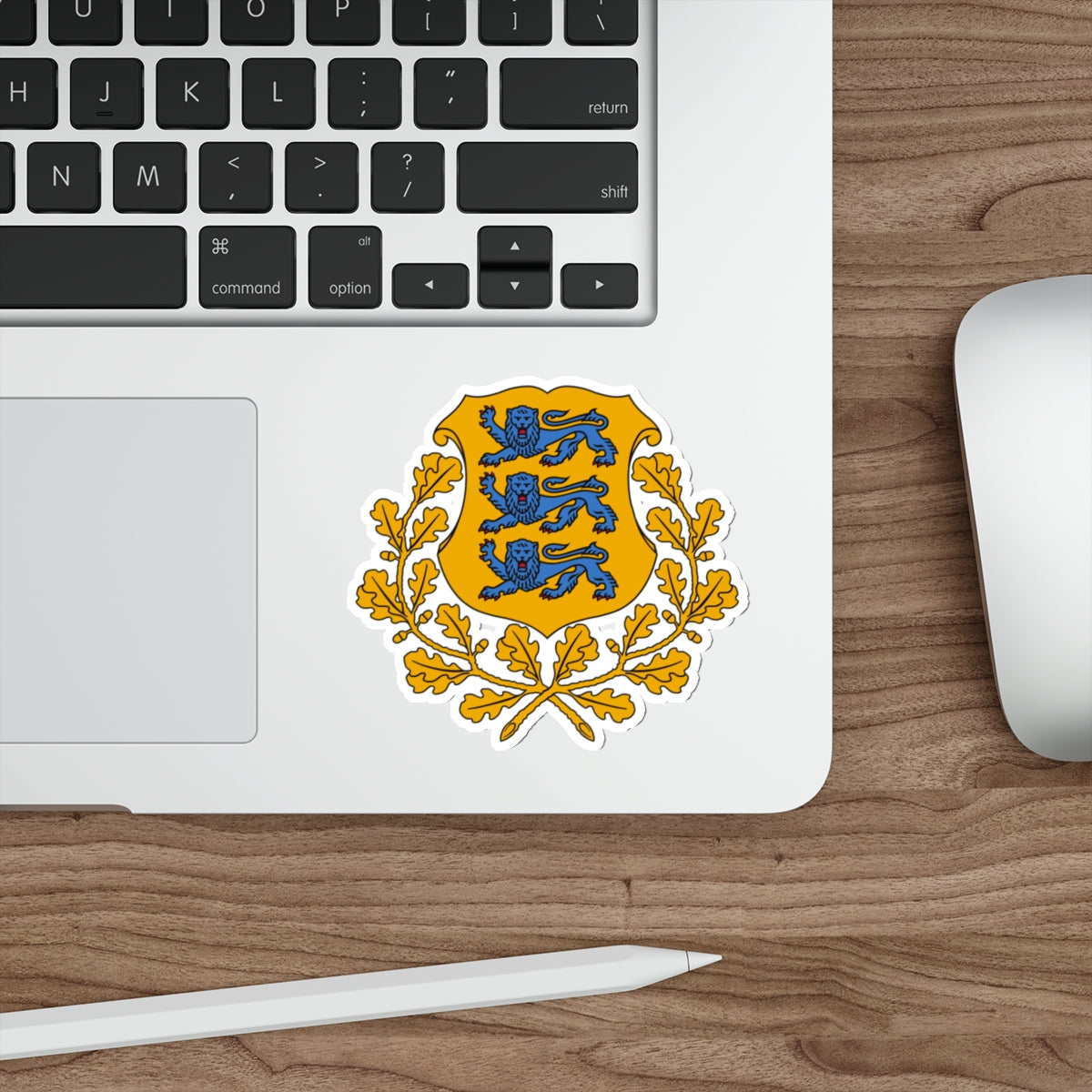 Coat of arms of Estonia STICKER Vinyl Die-Cut Decal-The Sticker Space