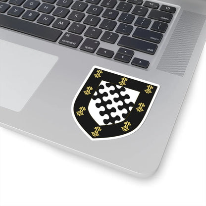 Coat of Arms of Exeter College Oxford (England) (Coat of Arms) STICKER Vinyl Kiss-Cut Decal - The Sticker Space