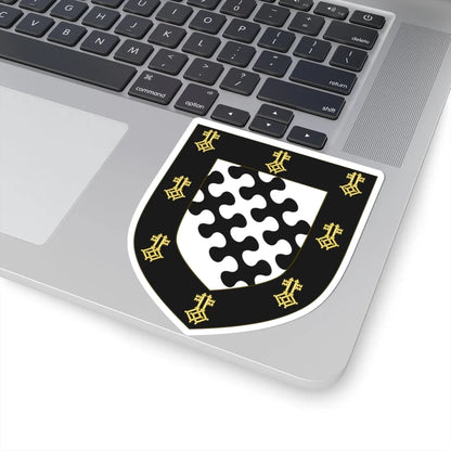 Coat of Arms of Exeter College Oxford (England) (Coat of Arms) STICKER Vinyl Kiss-Cut Decal - The Sticker Space