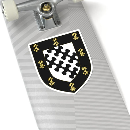 Coat of Arms of Exeter College Oxford (England) (Coat of Arms) STICKER Vinyl Kiss-Cut Decal - The Sticker Space