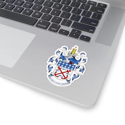 Coat of arms of Exmouth Town Council (England) (Coat of Arms) STICKER Vinyl Kiss-Cut Decal - The Sticker Space