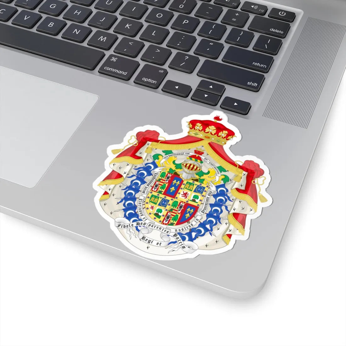 Coat of Arms of Felipe Juan Froilán of Marichalar Grandee of Spain (Spain) (Coat of Arms) STICKER Vinyl Kiss-Cut Decal - The Sticker Space