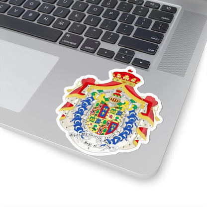 Coat of Arms of Felipe Juan Froilán of Marichalar Grandee of Spain (Spain) (Coat of Arms) STICKER Vinyl Kiss-Cut Decal - The Sticker Space